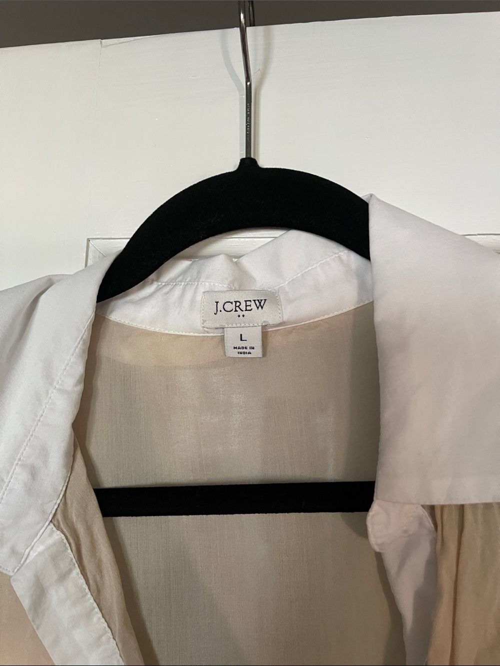 TWO Lightweight J. Crew Beach Coverups Size L - Picture 3 of 3